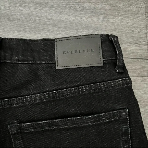 Everlane Women's The Way-High Jean Size 28 Long High-Rise Straight Leg Black - Picture 12 of 15